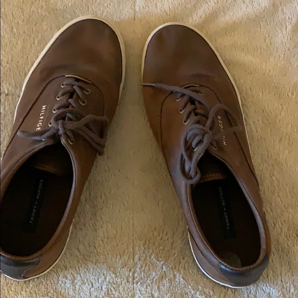 Tommy Hilfiger brown shoes